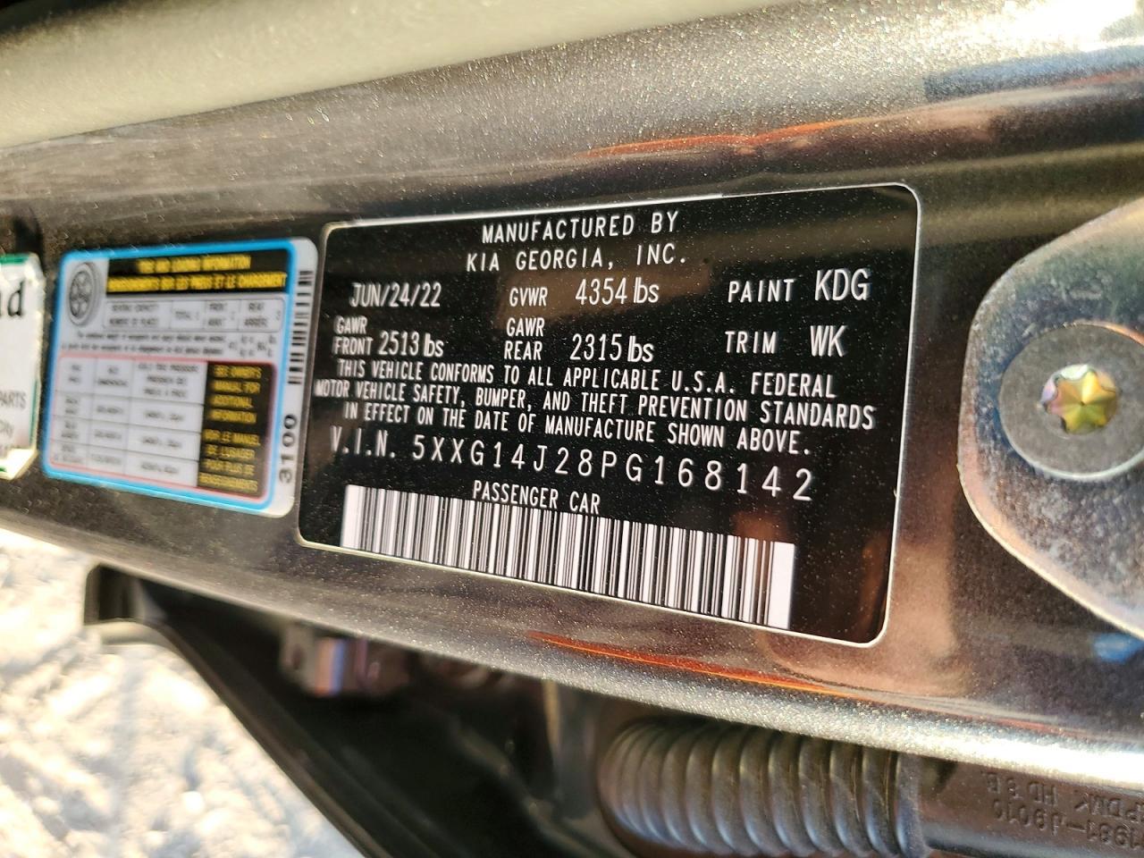 2023 KIA K5