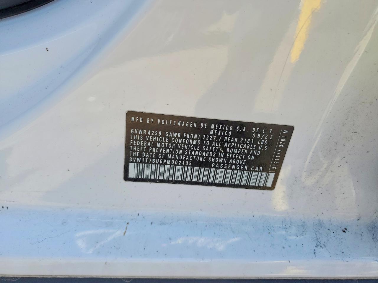 2023 VOLKSWAGEN JETTA