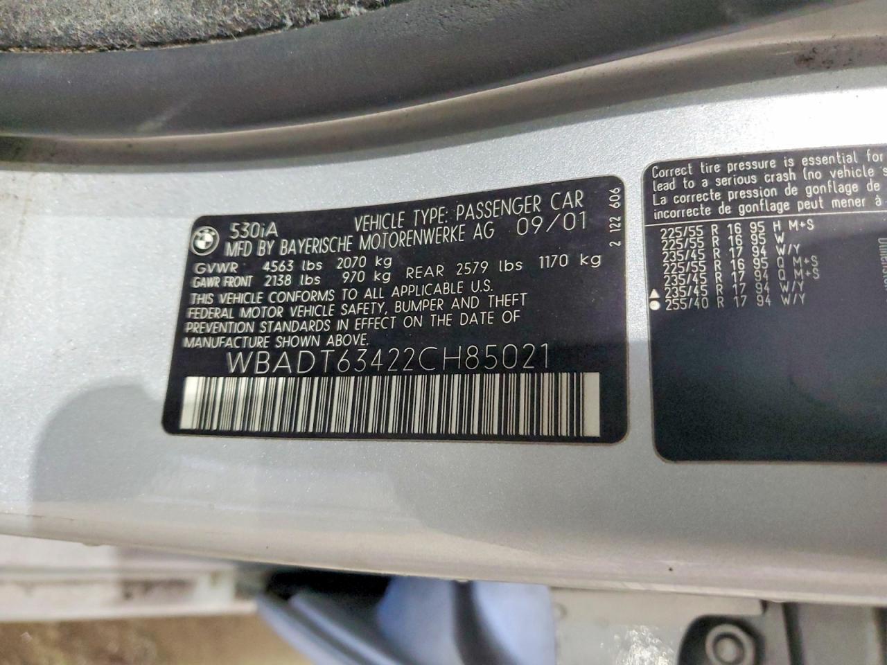 2002 BMW 5 series