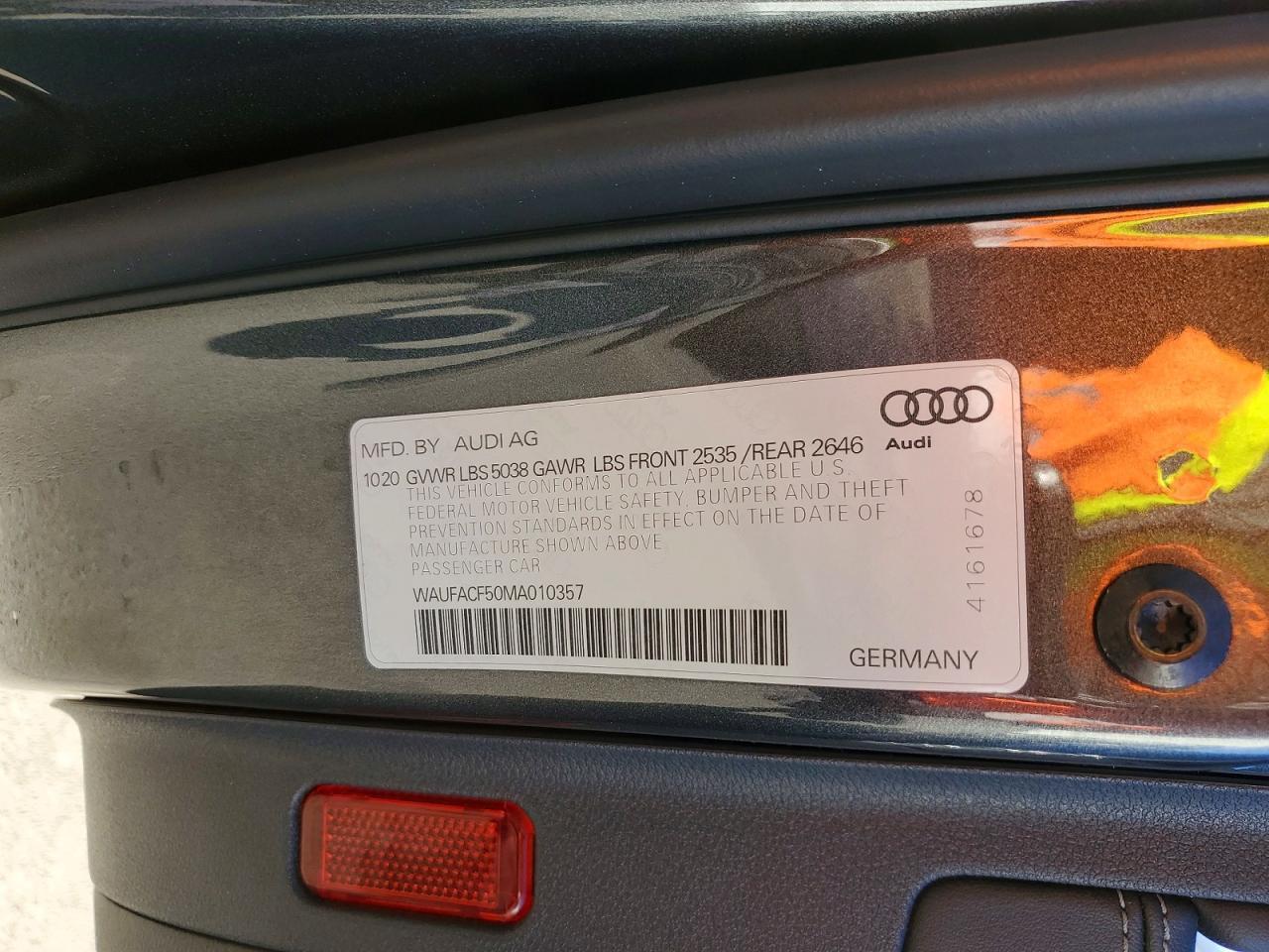 2021 AUDI A5