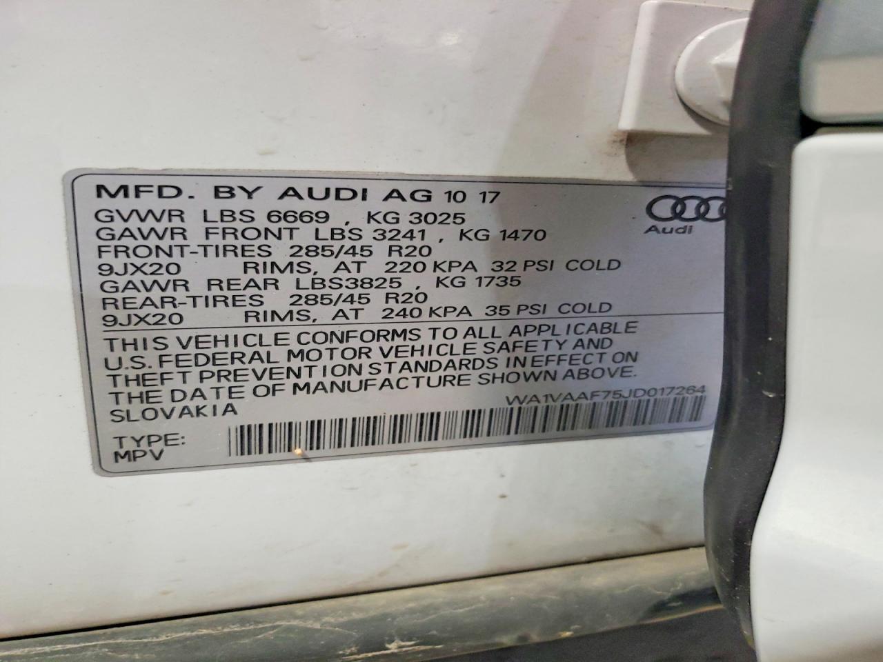 2018 AUDI Q7