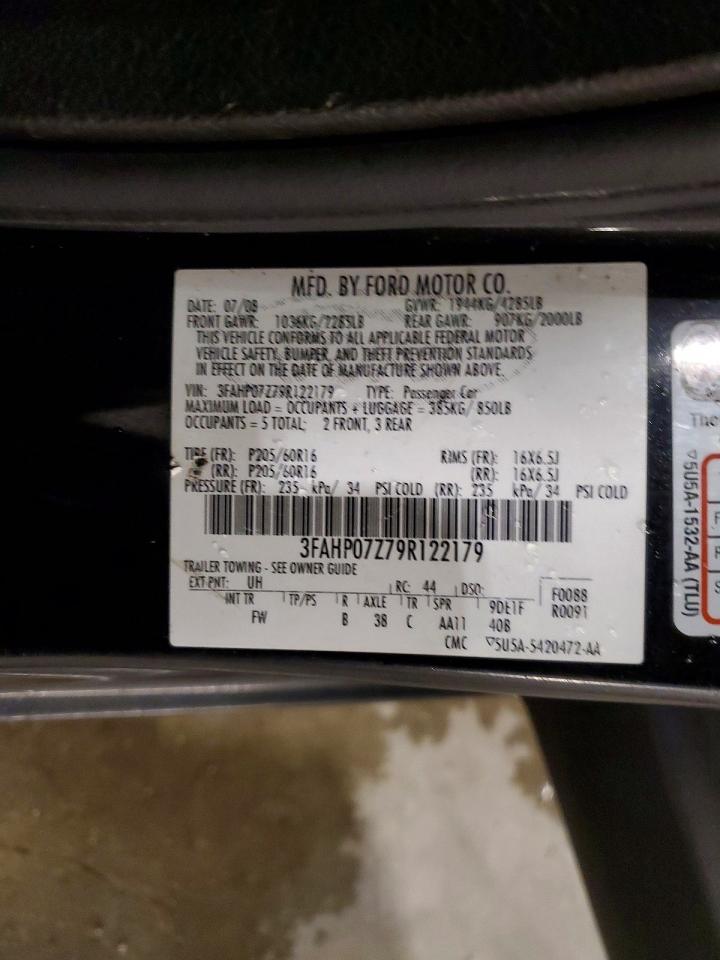 2009 FORD FUSION
