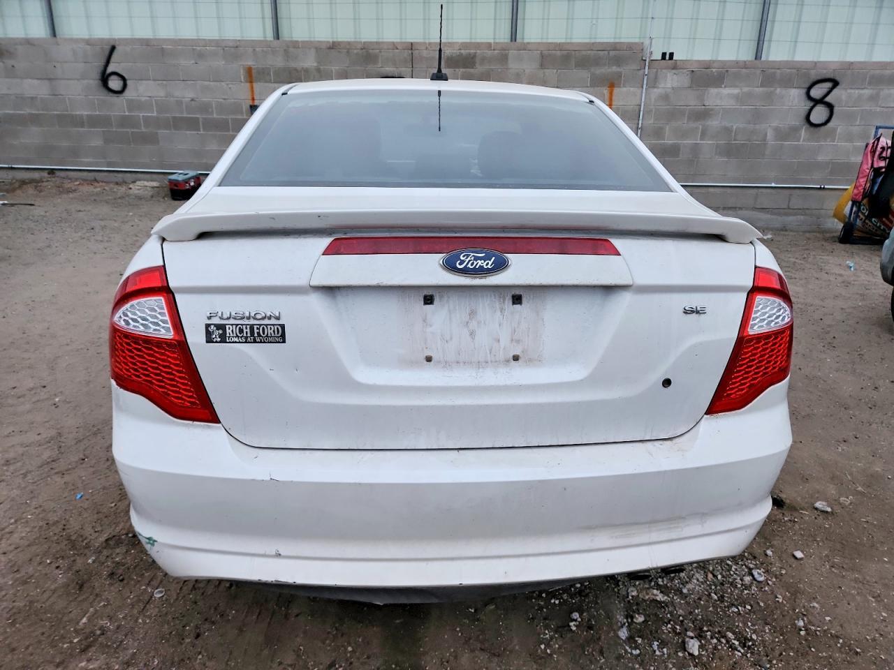 2012 FORD FUSION