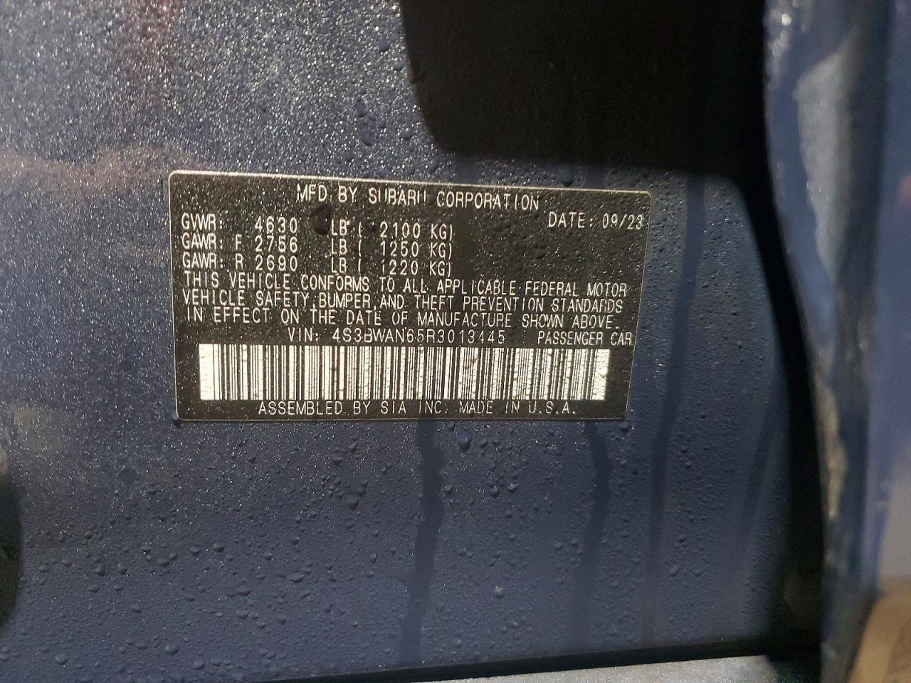 2024 SUBARU Legacy
