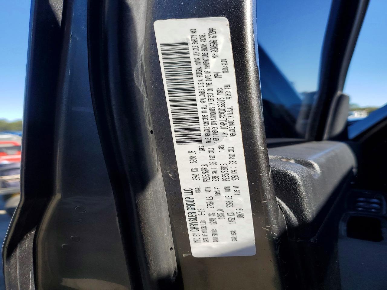 2012 JEEP Liberty