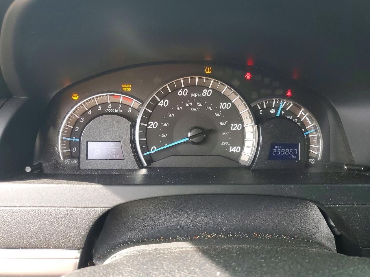 2012 TOYOTA CAMRY