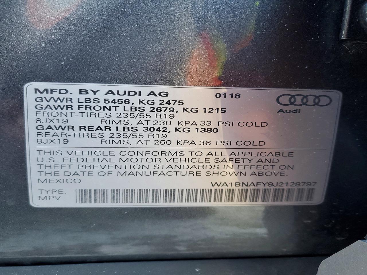 2018 AUDI Q5