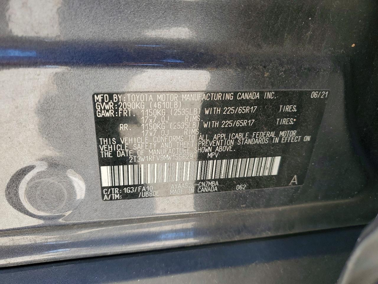 2021 TOYOTA RAV4