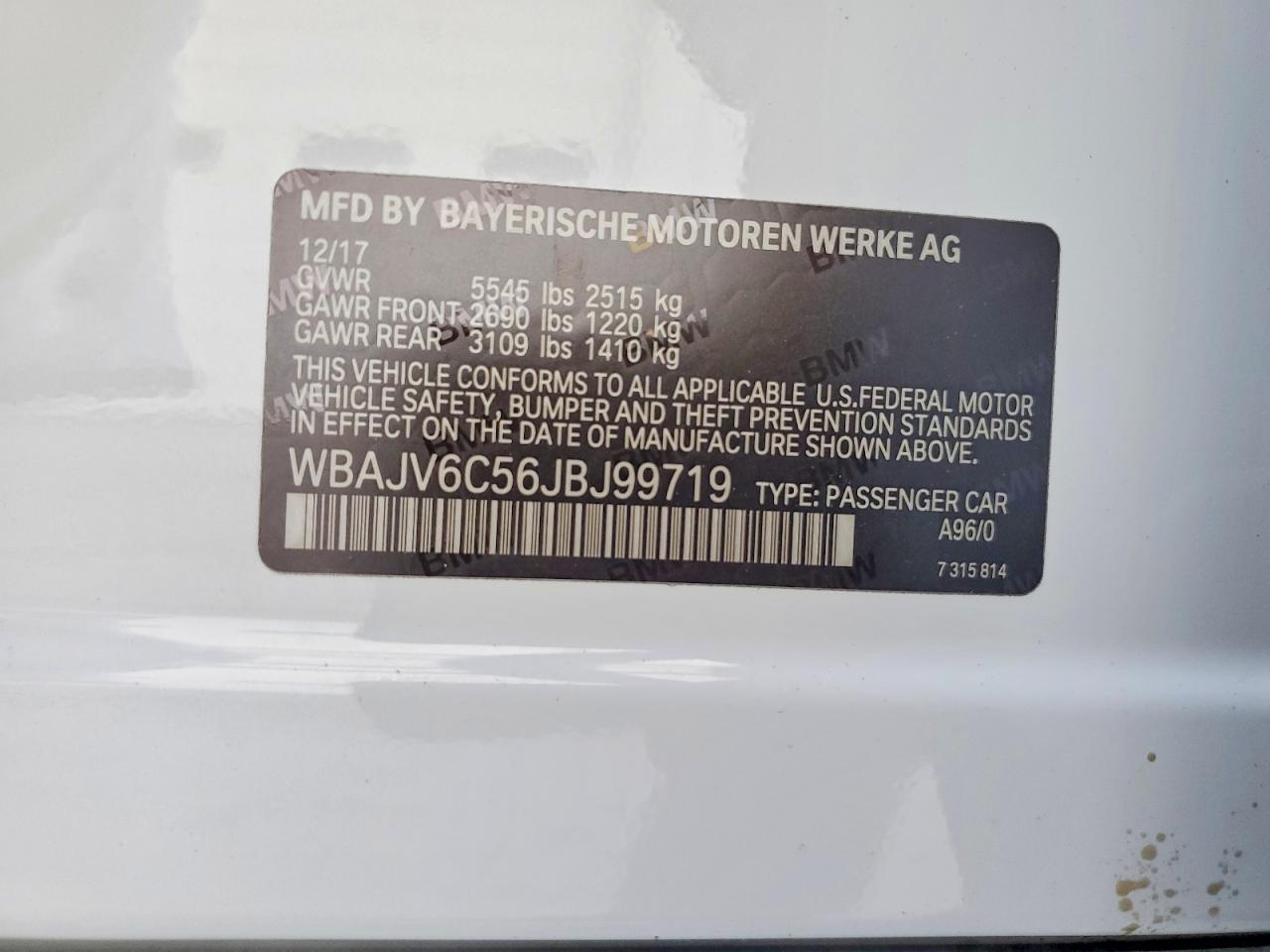 2018 BMW 6 Series