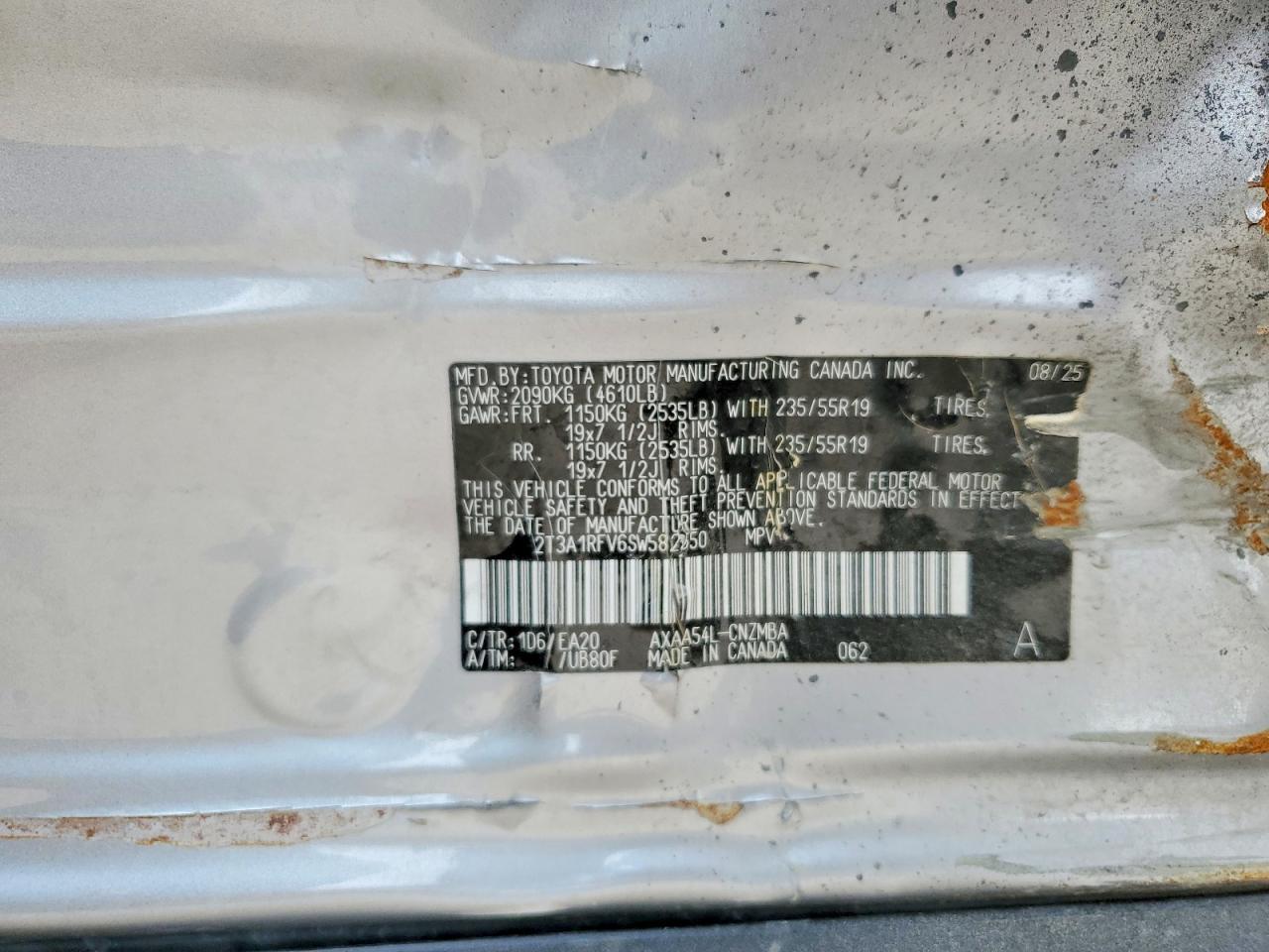 2025 TOYOTA RAV4