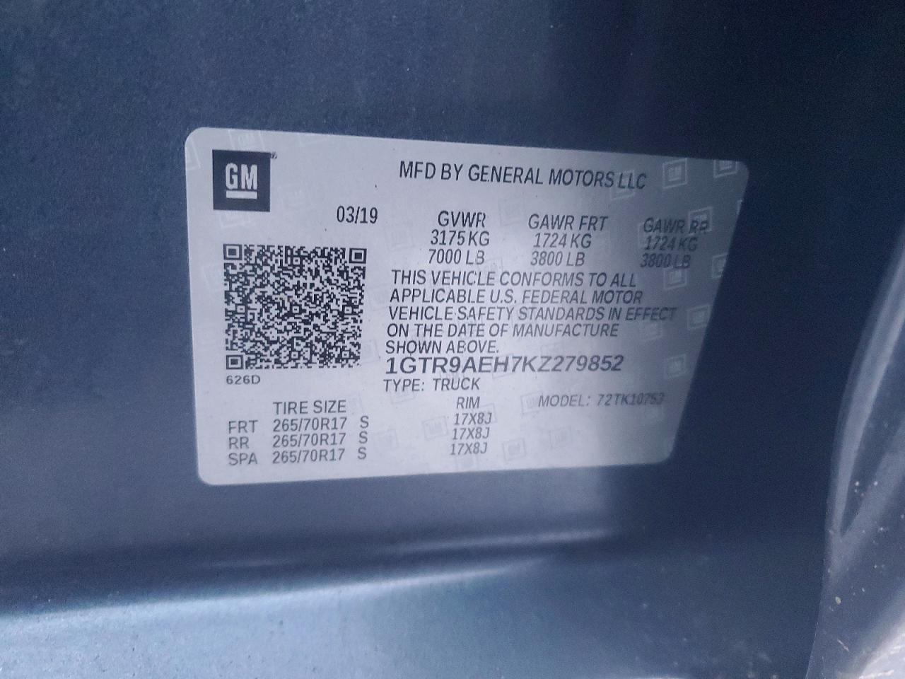 2019 GMC Sierra