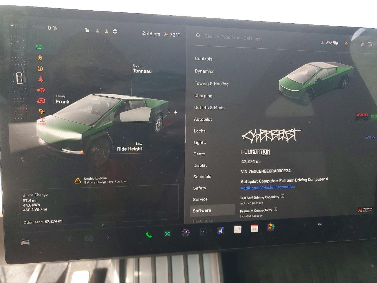 2024 TESLA Cybertruck