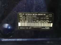 2013 MITSUBISHI outlander