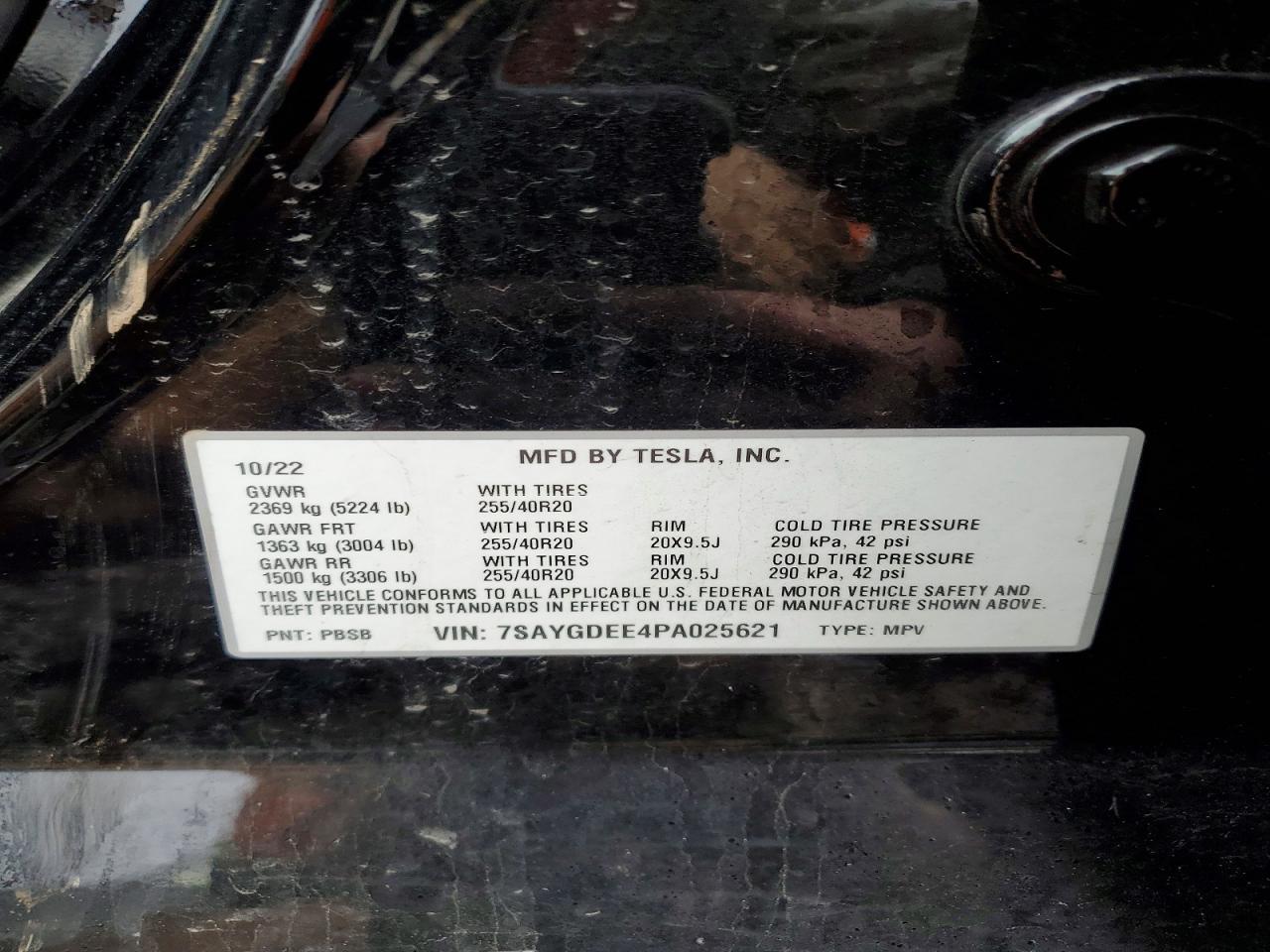 2023 TESLA MODEL Y