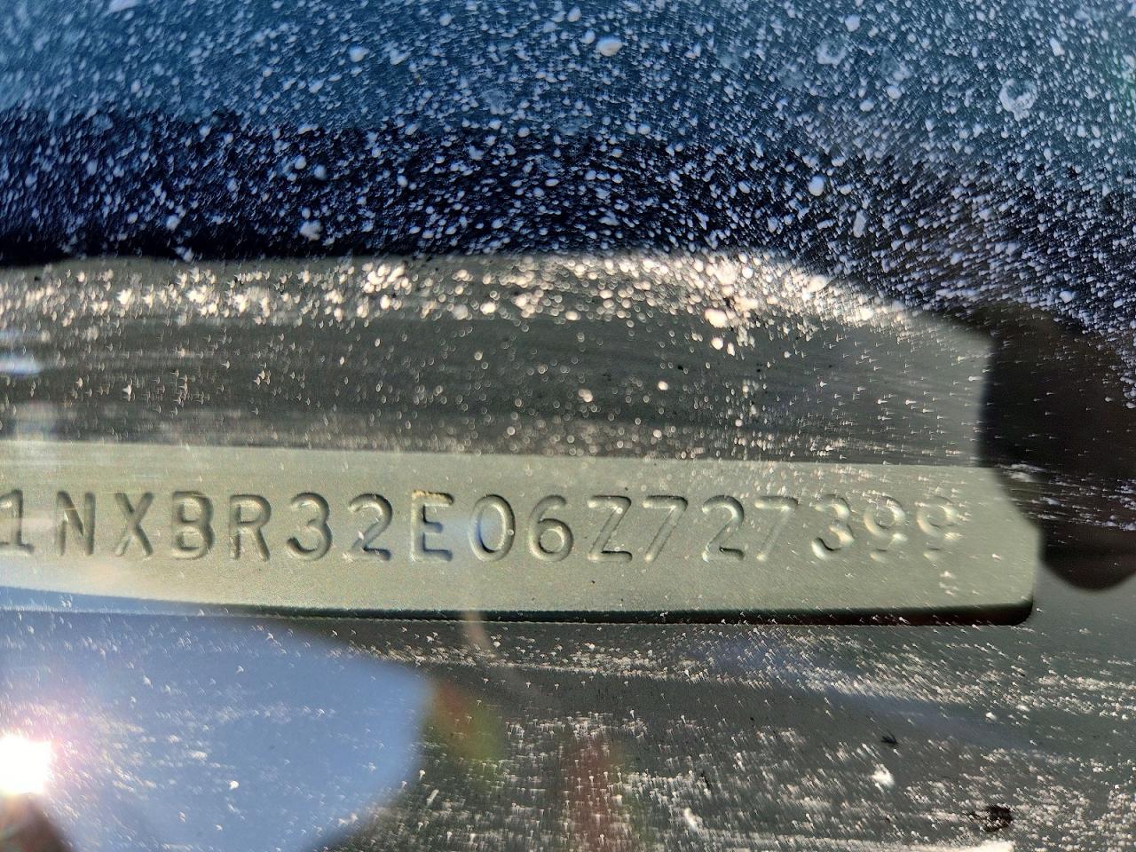 2006 TOYOTA COROLLA