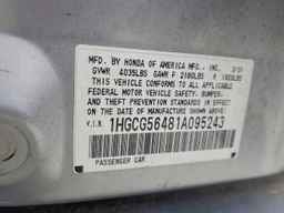 2001 HONDA ACCORD