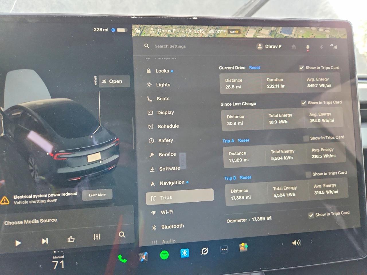 2025 TESLA MODEL 3