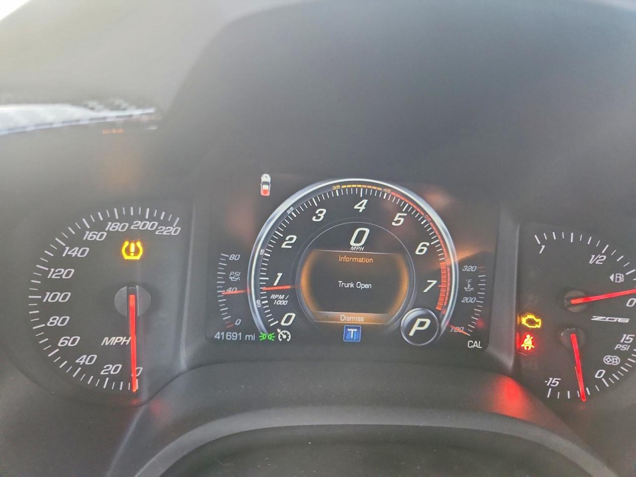 2019 CHEVROLET CORVETTE