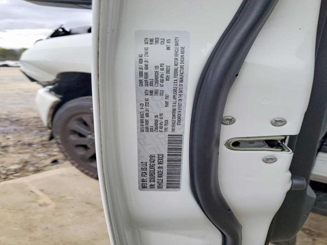 2024 RAM 2500