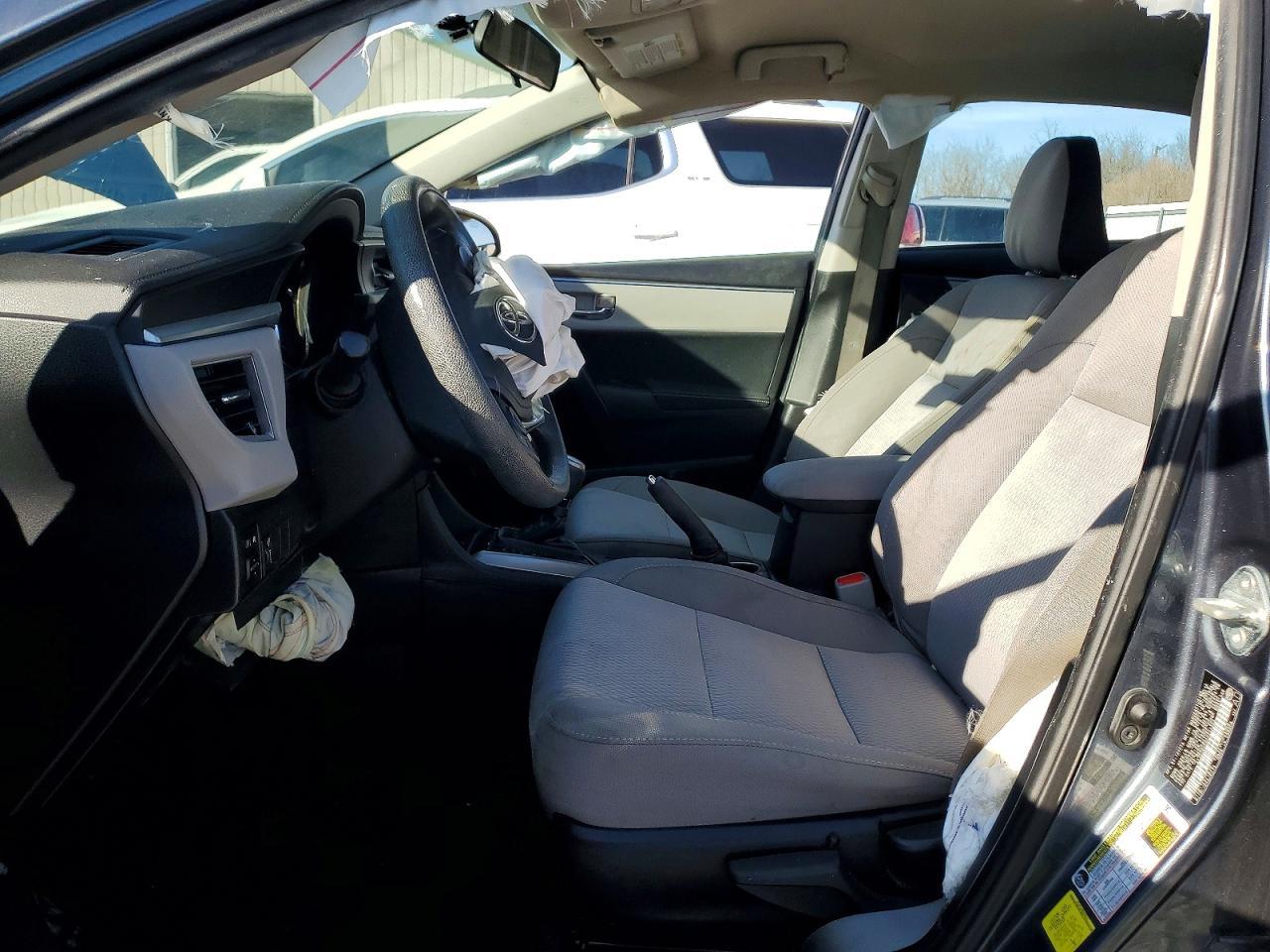 2015 TOYOTA COROLLA