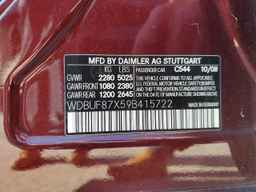 2009 MERCEDES-BENZ E-Class
