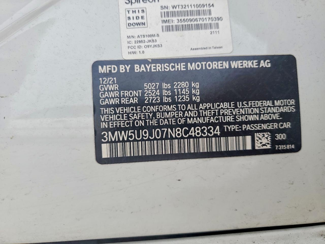 2022 BMW M340i