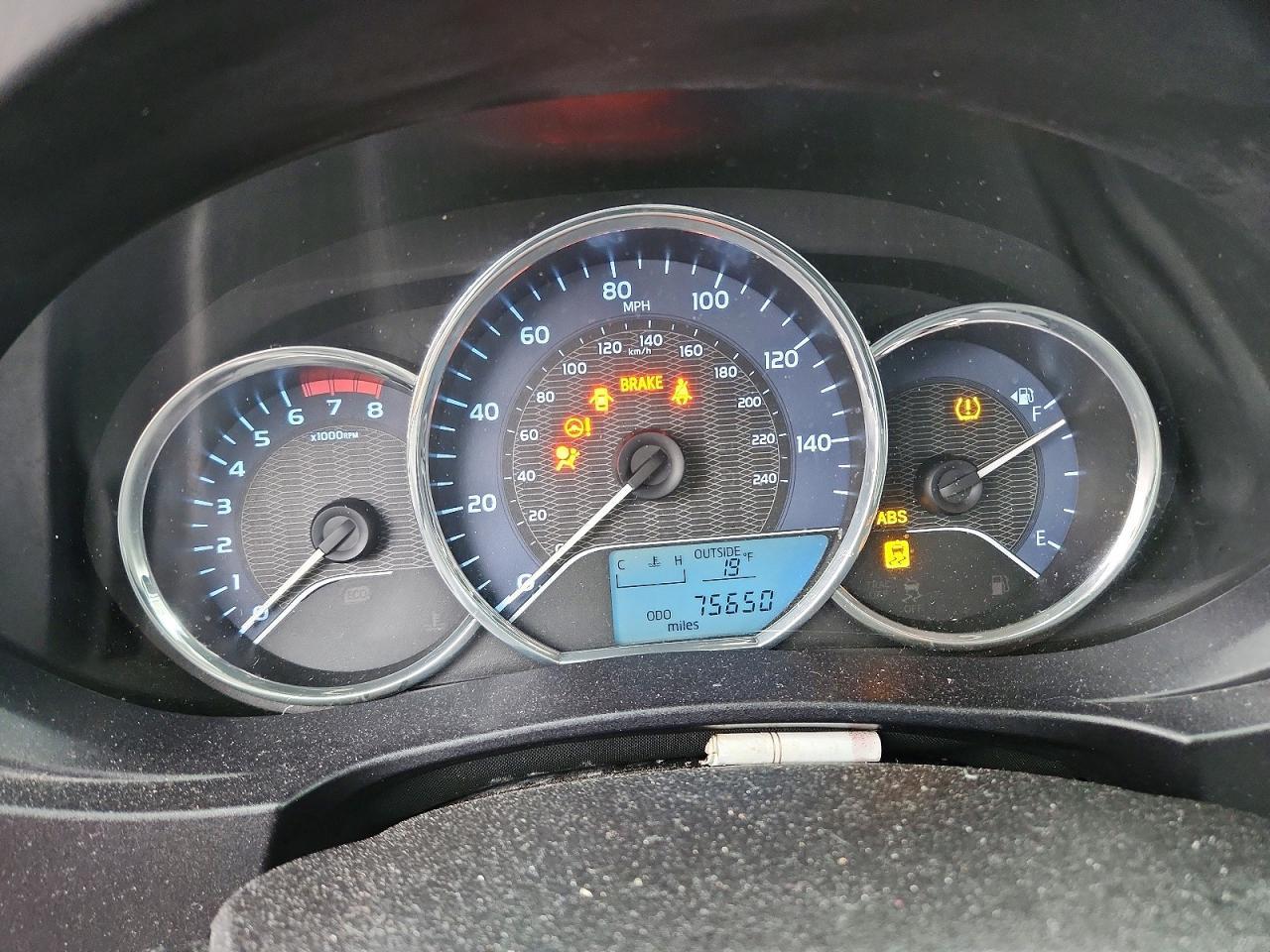 2016 TOYOTA COROLLA