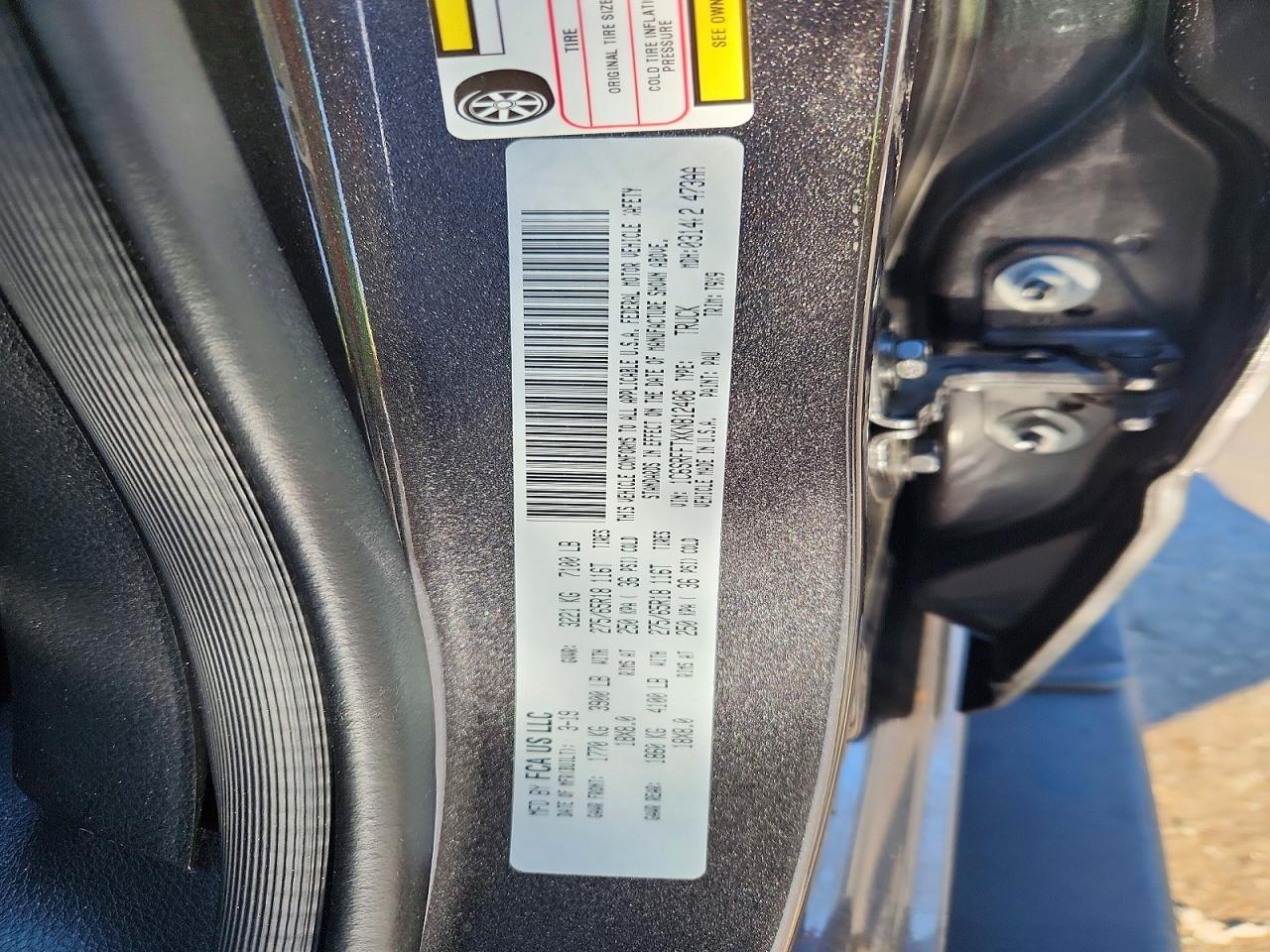 2019 RAM 1500