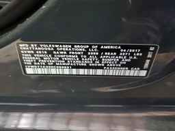 2017 VOLKSWAGEN Passat