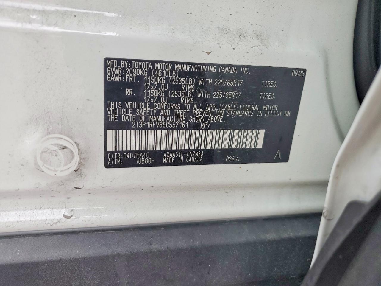 2025 TOYOTA RAV4