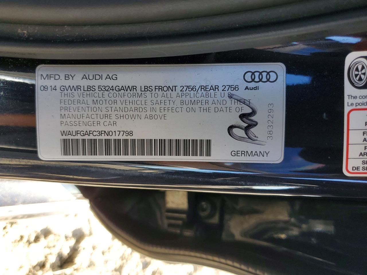 2015 AUDI A6