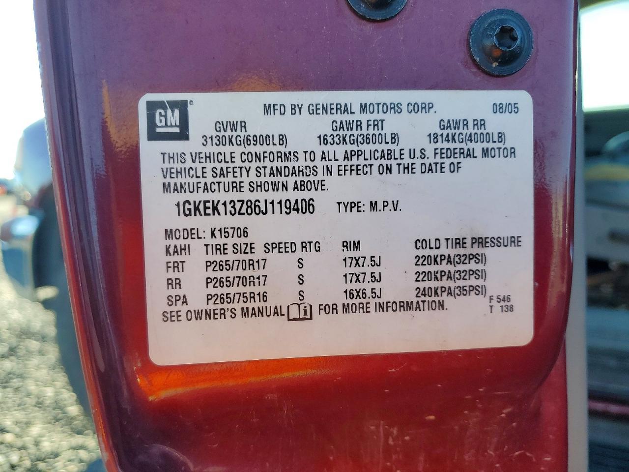 2006 GMC Yukon