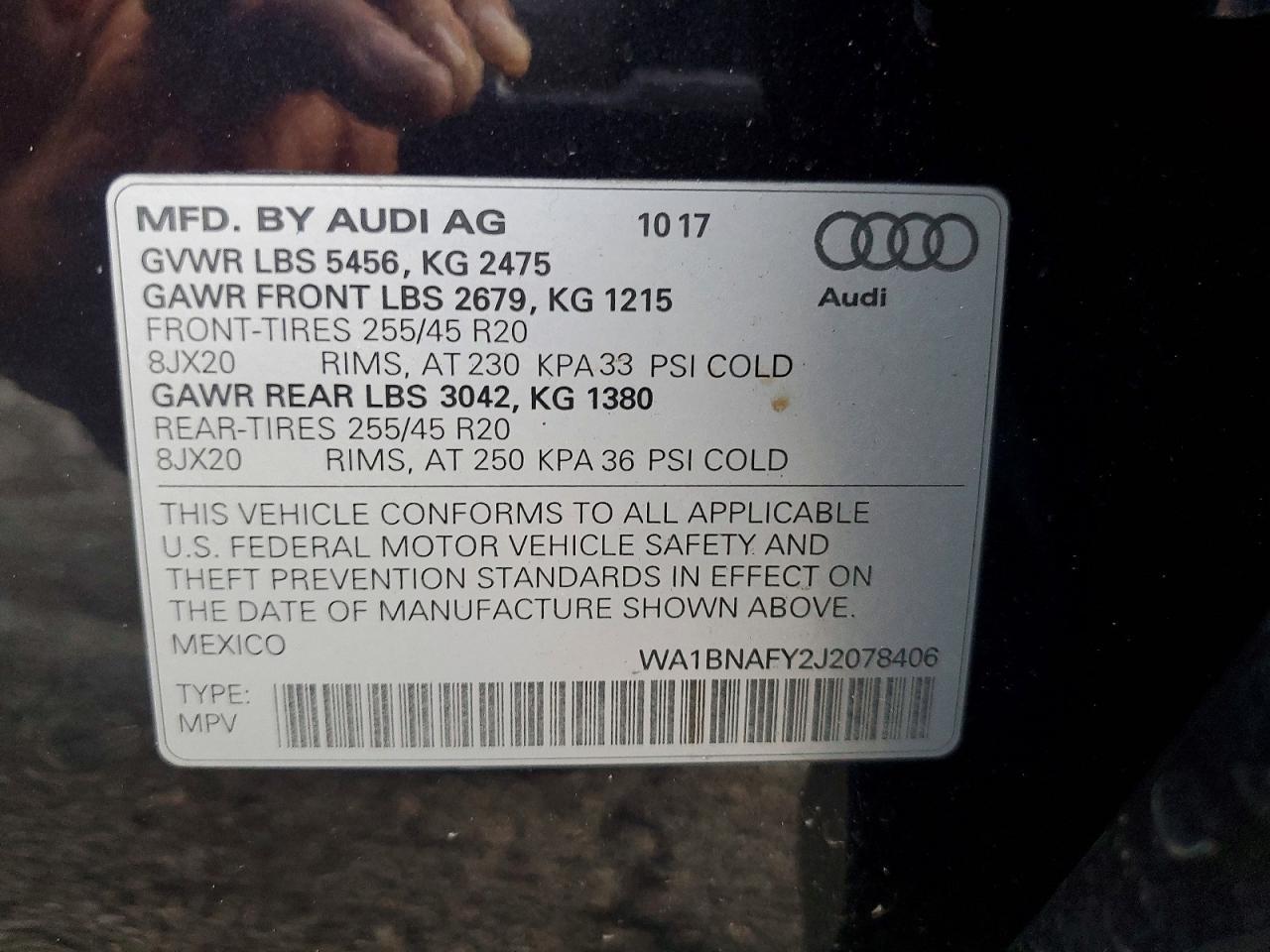 2018 AUDI Q5