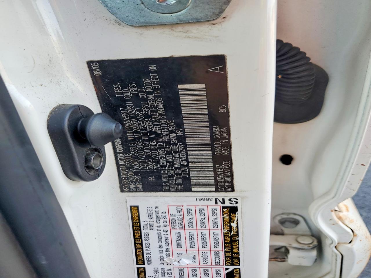 2006 TOYOTA 4Runner