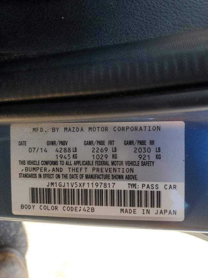 2015 MAZDA 6