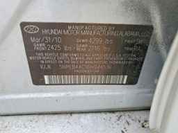 2011 HYUNDAI SONATA