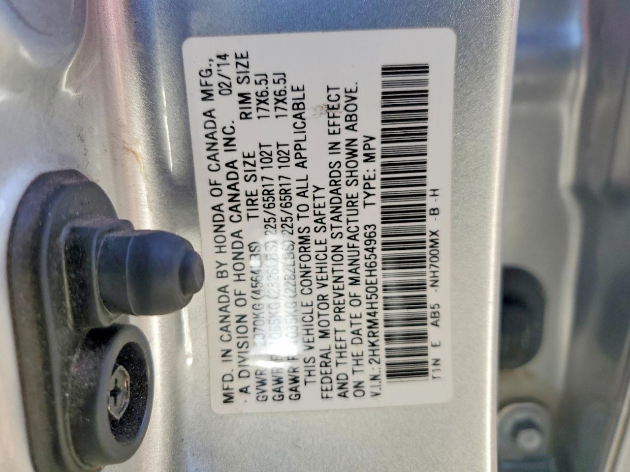 2014 HONDA CR-V