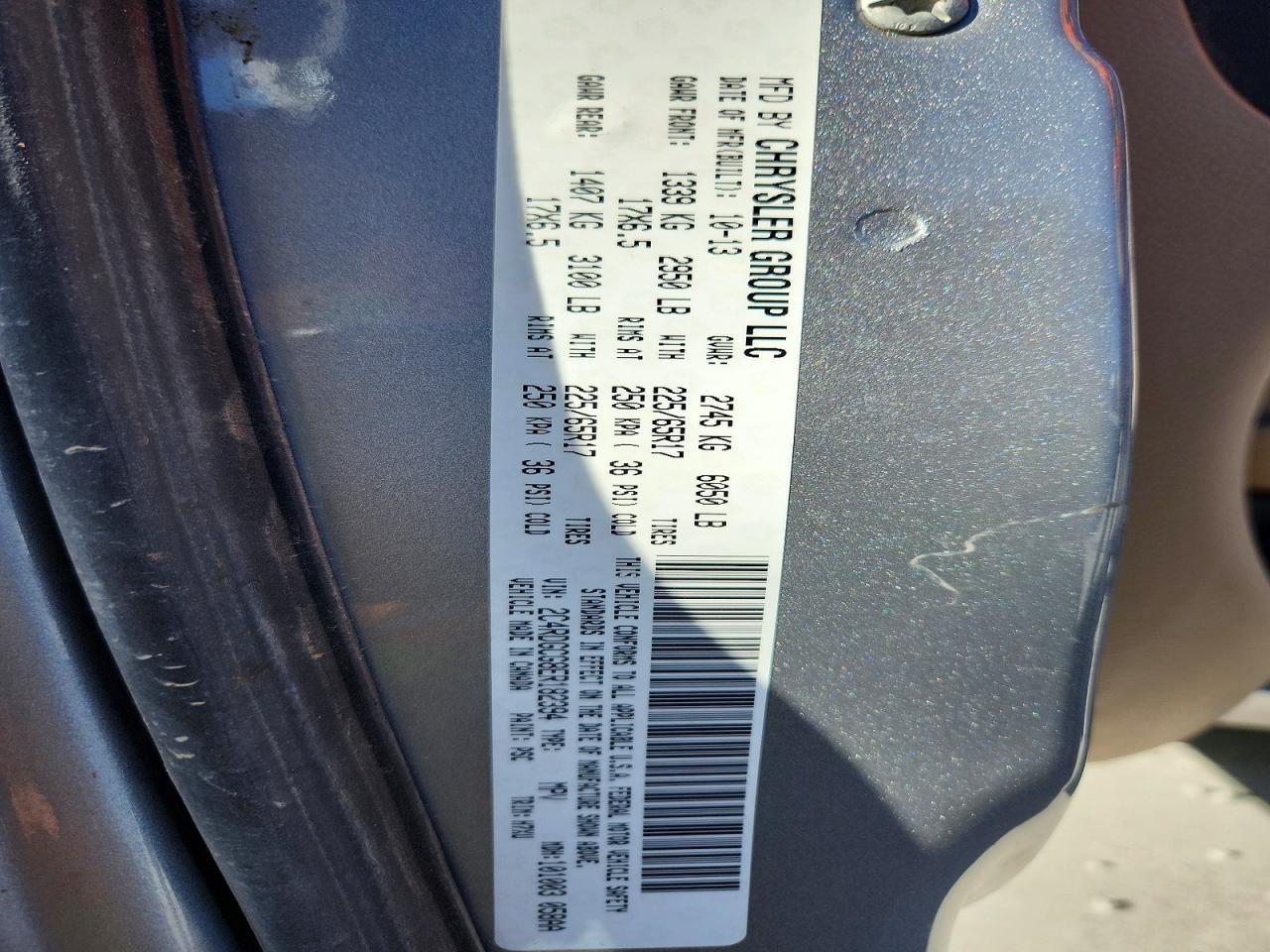 2014 DODGE GRAND CARAVAN