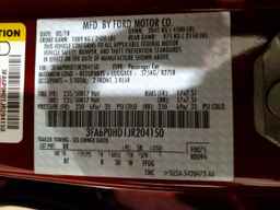 2018 FORD FUSION
