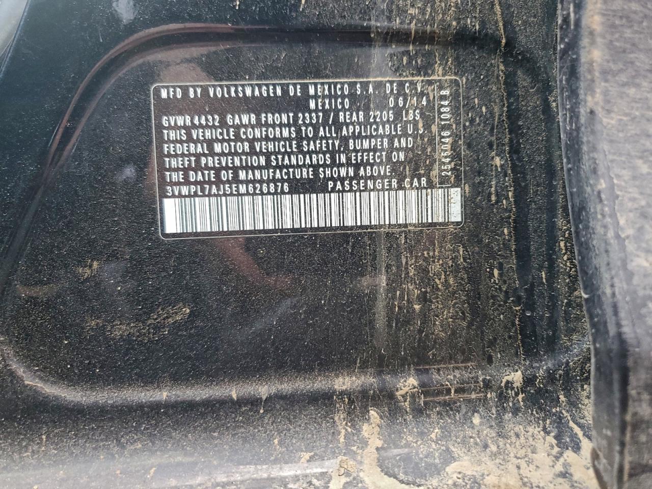 2014 VOLKSWAGEN JETTA