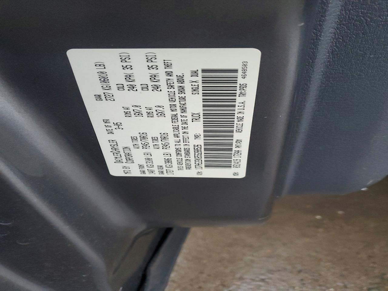 2005 DODGE Dakota