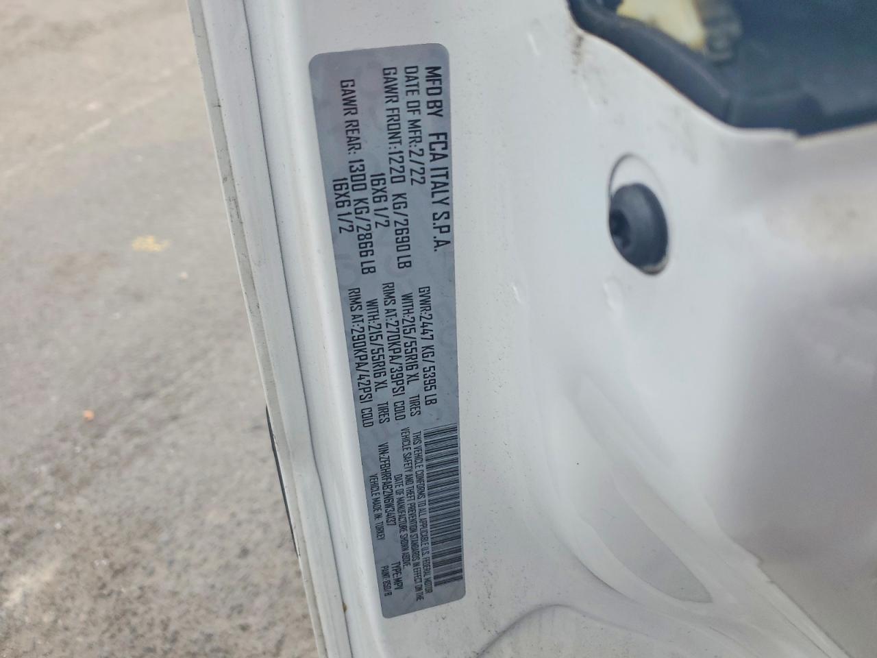 2022 RAM ProMaster City