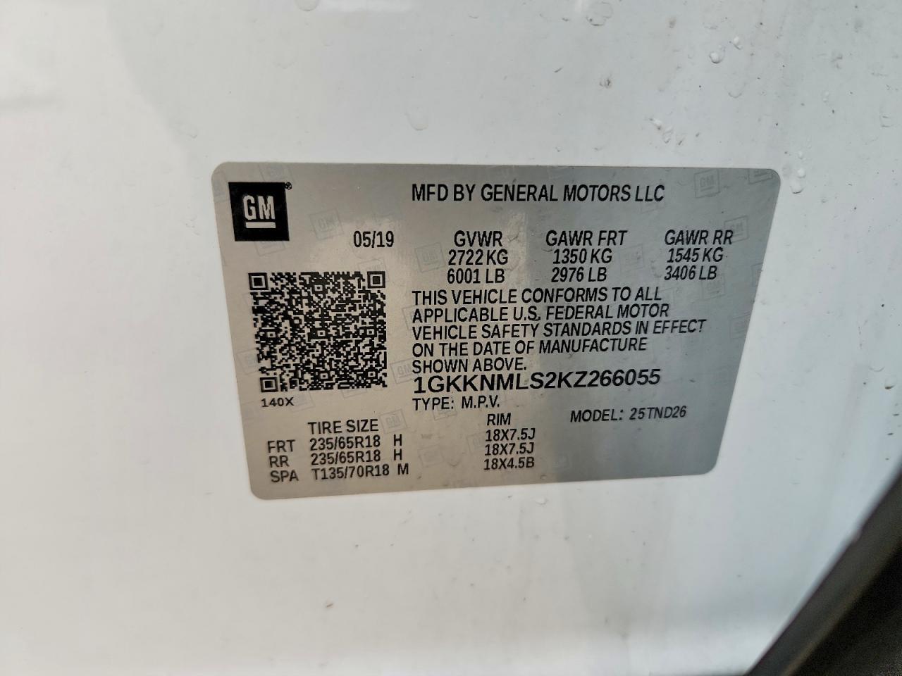 2019 GMC ACADIA