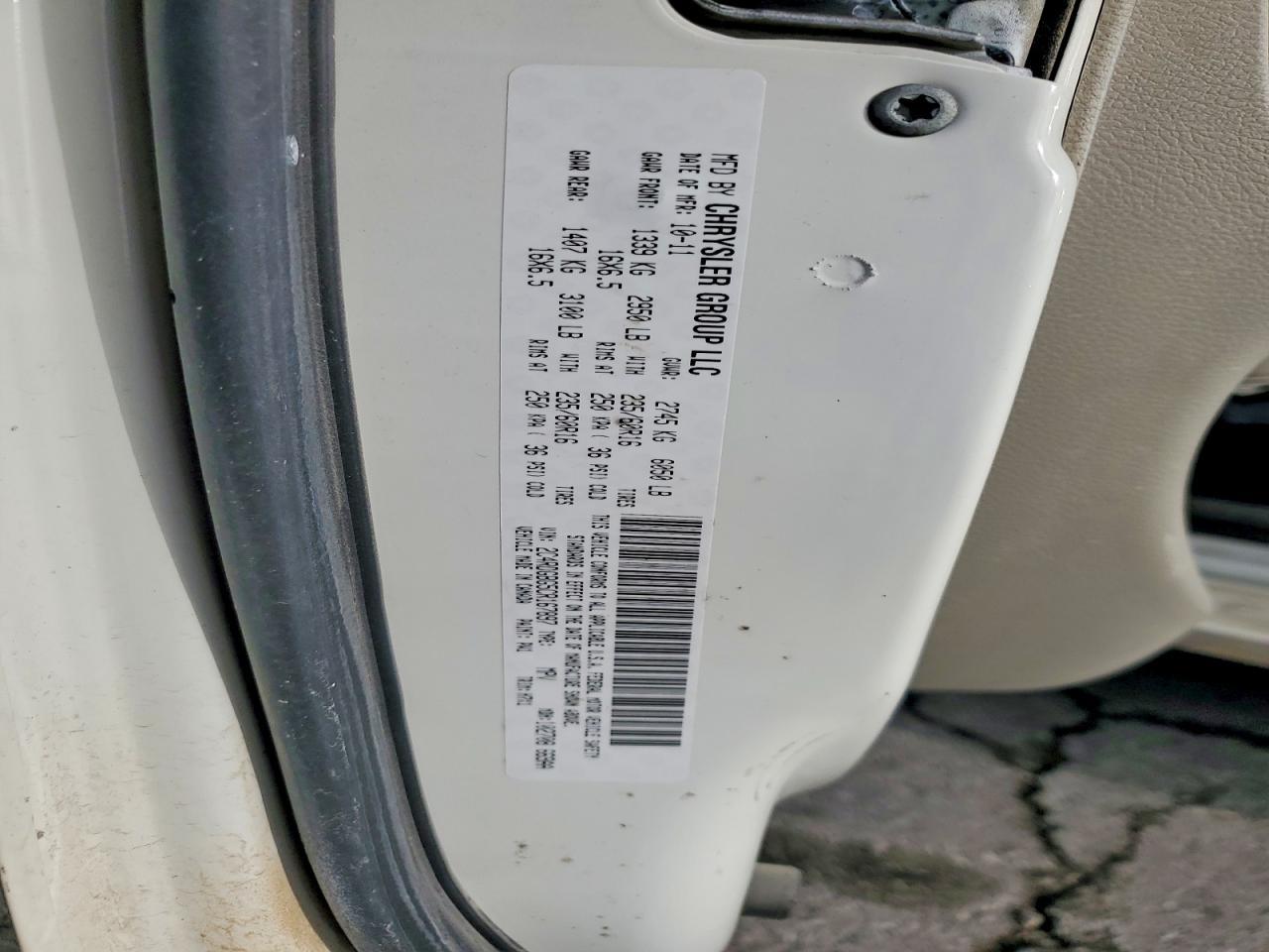 2012 DODGE GRAND CARAVAN