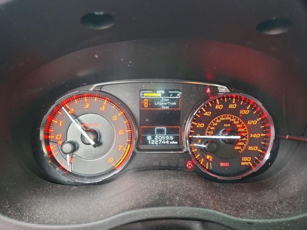 2016 SUBARU WRX