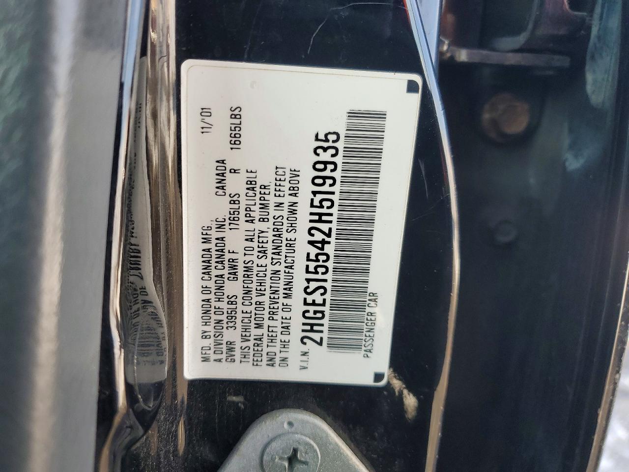 2002 HONDA CIVIC