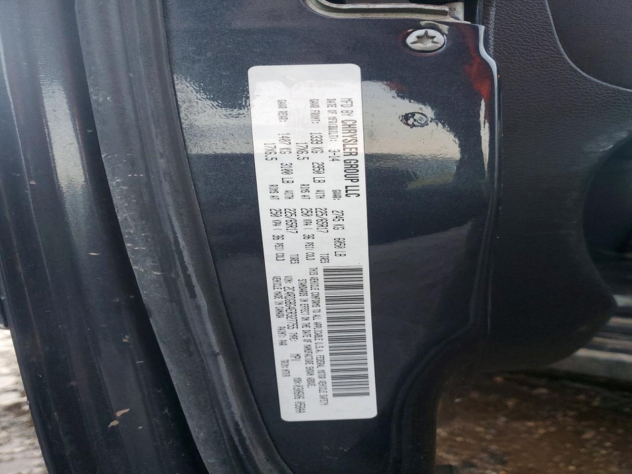 2014 DODGE GRAND CARAVAN