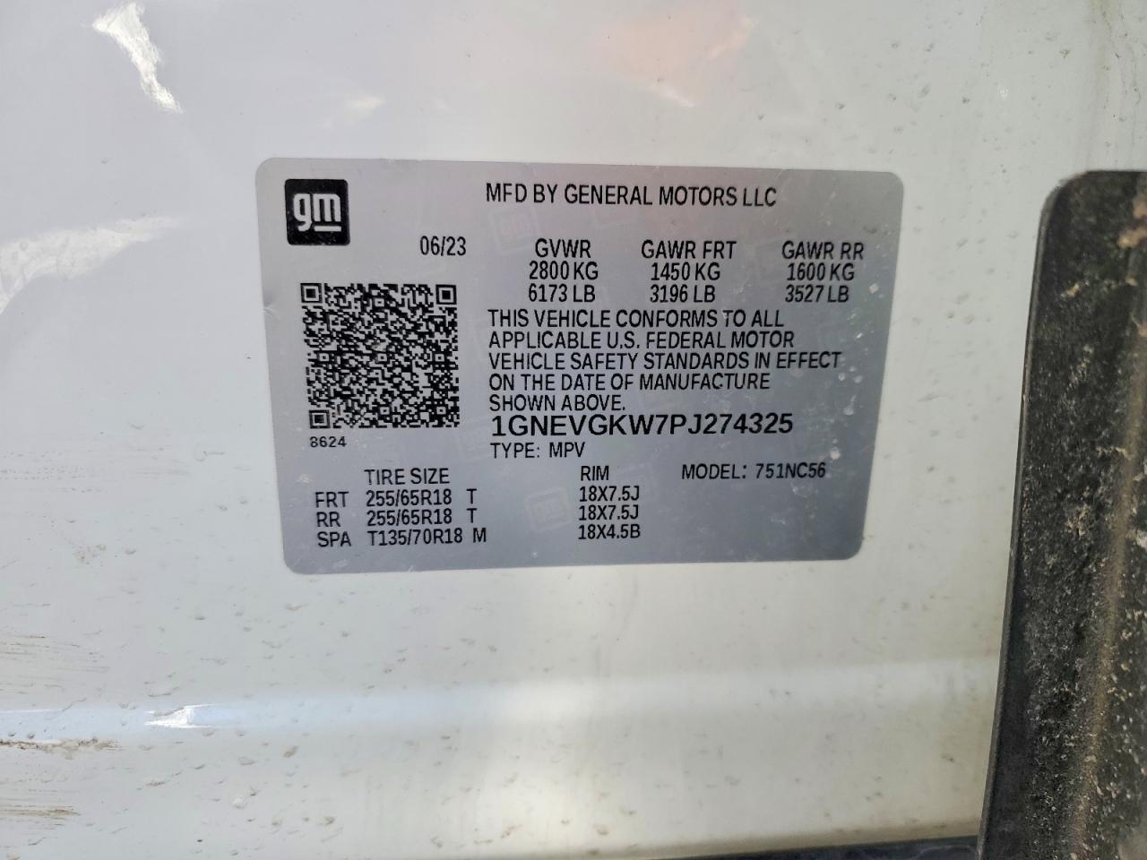 2023 CHEVROLET TRAVERSE