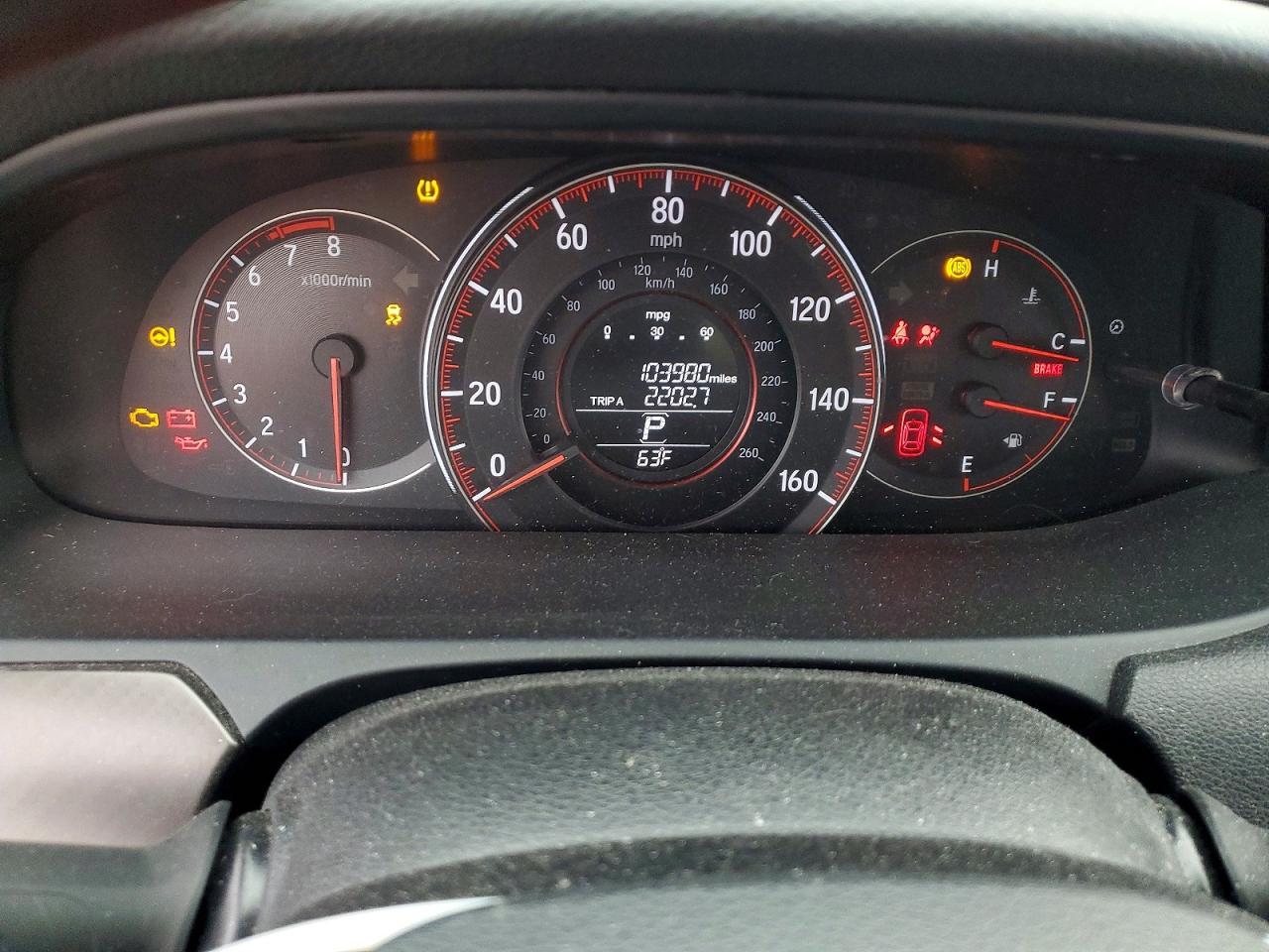 2017 HONDA ACCORD
