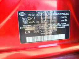 2014 HYUNDAI SONATA